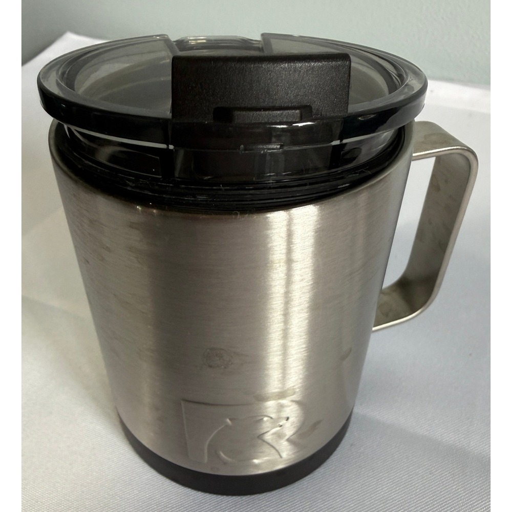 RTIC Travel Mug 12oz Stainless Steel Insulated Stainless Steel Lid Hot/Cold